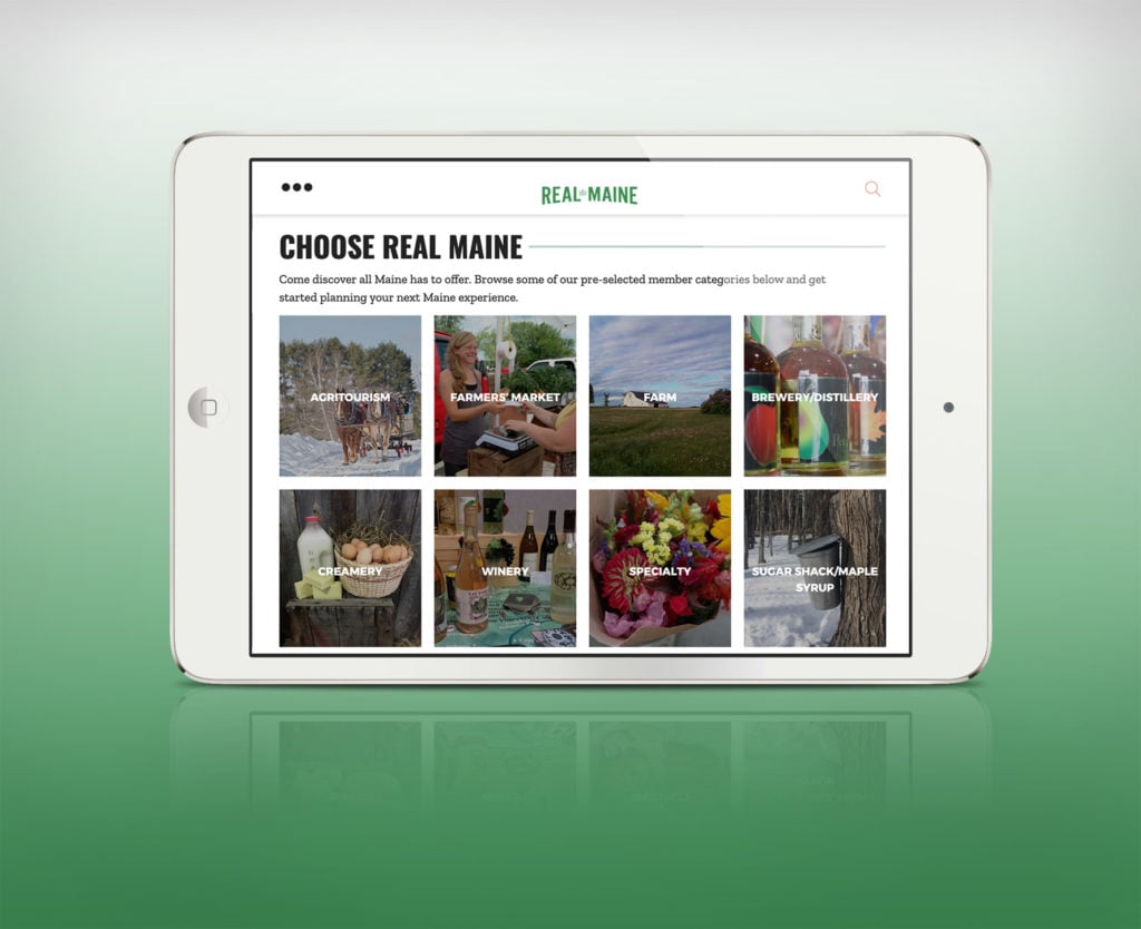 get real maine on ipad