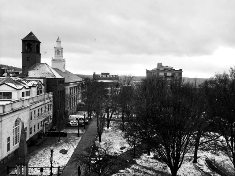 The view from our upstairs conference room